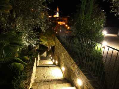 
Lights and historic center of Vallebona